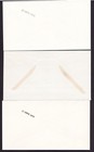 Lot Of 3 Different Us Embossed Covers 1964 Worlds Fair Veterinary Medicine Etc