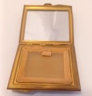 Vintage Stratton Art Deco Enamel Makeup Powder Compact Bagpiper Design England