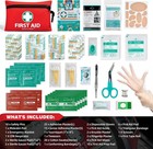 Mini First Aid Kit  110-piece For Travel  Home  Office  Car  Outdoor