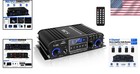 Home Theater Bluetooth Stereo Amp  4-ch Receiver