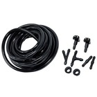 9 8ft Windshield Washer Hose Wiper Blade Pipe Tube Jet Spray Nozzle 4x Connector