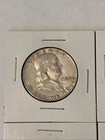  lot Of 5  Franklin Half Dollars 90  Silver  2 50 Face Value