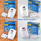 Wireless Motion Sensor Alarm Home Security Detector System With Remote For Garag