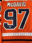 Connor Mcdavid Signed Edmonton Oilers Jersey Psa Dna Autographed