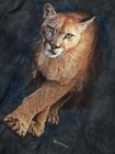 Puma Panther Tiger King Wild Emergence Cat Brown Mountain Animal T-shirt S-5x
