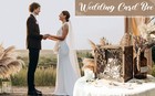Wedding Card Box With Window  Brown Wooden Box Wedding Decorats