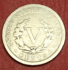 Hobo Nickel Skull And Raven Made From A Real Us 1893 V Nickel
