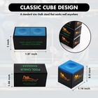 Nano Technology Pool Cue Chalk     Professional Billiard Chalk For Tournamen