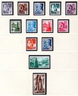 Germany France Occupation Issues 1945 Complete Sets All Mint Never Hinged