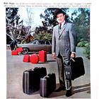 Luggage 1965 Print Ad American Tourister Bob Hope Standard For World 10 5 x13 