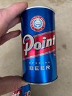 Vintage Point Special Steel Beer Cans Pull Tab Wide Seem Lot Of 2 Stevens Point
