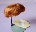 Vintage Doll Wig Golden Brown Mohair Infant Size 7 8  Doll Repair Oss
