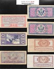 Lot Of 7 Mpc Military  Certificates  Series 471  472  481  641  681