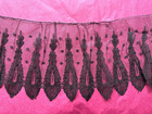 Superb Antique Victorian French Chantilly Lace Edging - 23    23  By 5 1 2 