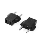 Us To Eu ru European Travel Charger Converter Adapter Plug For Power Adapter-new