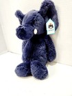 Jellycat London I Am Medium Bashful Blue Elephant Medium 12  Plush Navy New Nwt
