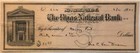 1921 Punch Cancelled Check  The Riggs National Bank  Washington  D  C 