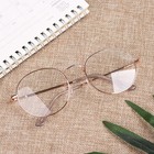 Women Men Metal Vision Care Oversized Eyeglasses Frame Optical Glasses Round Gla