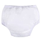 Gerber Unisex Baby Toddler 8 Pack Waterproof Diaper Cover  White  3t
