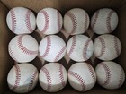  12  Rawlings Official Mlb Baseballs     Game Used Sprg Training     Good Condition