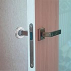 6 Pcs Concave Wall Door Stopper Bumper Stainless Round Rubber Handle Stops