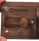 Alpine Swiss Men s Money Clip Rfid Leather Minimalist Wallet Card Case Id Window
