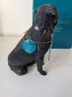 Black Labrador 18cm Dog Ornament Figurine - Leonardo Range With Box - Gorgeous 