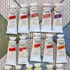 Lot Of 23 Vintage Winsor   Newton Designers Gouache 14ml Tubes Paint Soft 