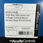 Lot Of 3 Acuity Controls Nlight Ncm 6 Rjb High Bay 360 Sensor Rj-45  incomplete 
