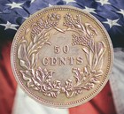Pattern 1872 Indian Headdress Trade Dollar Silver Plated Novelty Coin Modern