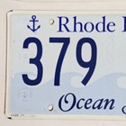 Rhode Island License Plate     free         379 755   Ri Flat Ocean State Wave Graphic