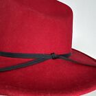 Sheplers Usa Vintage Western Cattleman Red Wool Cowboy Hat L