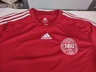Adidas Denmark Dbu Dansk Boldspil-union Futbol Soccer Jersey Shirt Men s Xl