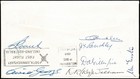 1969 England Australia 50th First Air Mail Signed By 1969 Crew   Original Pilot 