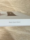 New Genuine Apple Brand S11 Black Sport Band Fit Watch Size 42mm S m Authentic