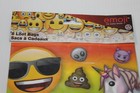 Unique Multicolor Emoji Pattern Party Loot Bags 8ct