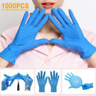 1000pcs Blue Nitrile Exam Gloves Non-latex Powder Free Thicken 4 5mil Large Size