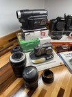 For Parts Repair Digital Camera Lot And Accessories Canon Nikon Dslr 8 Cameras