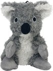 Multipet Look Who s Talking 6  Plush Dog Toy  Koala Bear  Laughing Sound  Bn