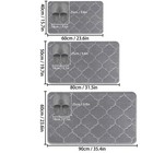 Memory Foam Bath Rug Bathroom Floor Shower Mat Carpet Non-slip Absorbent