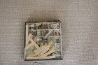 Antique Guterman marked In French  Box Of Silk   Cotton Sewing Spools