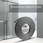 Magnetic Strip For Shower Door Replacement  3 8  Width X 78 Inches  Black