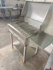 El R  stico Grill Commercial Stainless Steel Grill With Lid And Side Table