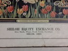 Antique 1922 Shiloh Equity Exchange Co  Full Calendar Shiloh  Oh  Religious God