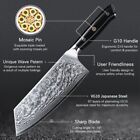 7x Turwho Chef Knife Cleaver Santoku Japanese Vg10 Damascus Steel Kitchen Knife