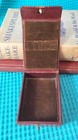 Vintage Mark   Cross Leather Table Top Cigarette Case