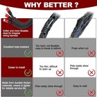 Braided Split-sleeve Wire Loom For High-temperature Automotive Harness Wrapping