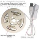Ruichen Silver Wire 33 Ft 100 Led Usb Fairy String Lights 33ft 100led  Blue 