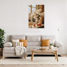 Window Flowers Paint By Numbers Kits For Adults Beginner With Wooden Framed 