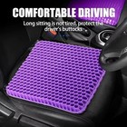 Gel Seat Cushion For Long Sitting  Ergonomic Cooling Pad  Non-slip Cover- Xlarge
